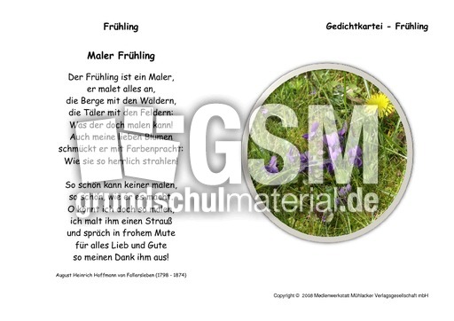 Gedichte Fr Den Frhling Schulefamilie Gedichte Fr Den Frhling Schulefamilie